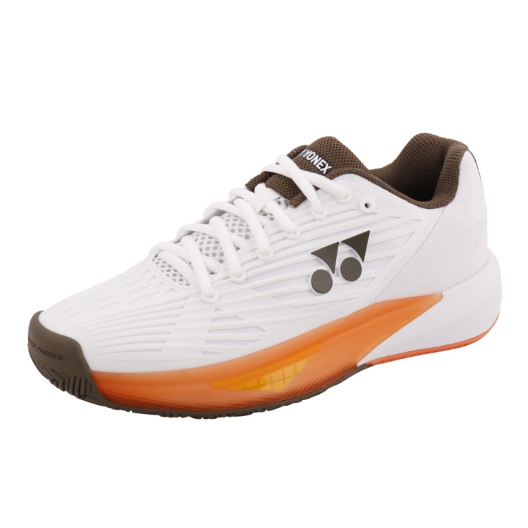 Yonex Tennis Shoes Power Cushion Eclipsion 5 Allcourt (Stability) 2026 white/brown ladies